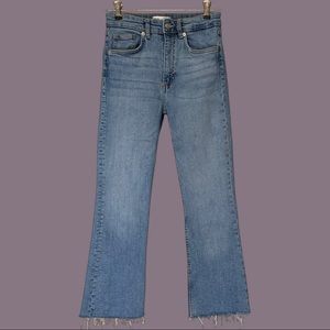 Zara cropped jeans